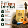 Herbafusion Turmeric Curcumin Supplement with Shilajit Extract – 500 mg