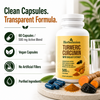 Herbafusion Turmeric Curcumin Supplement with Shilajit Extract – 500 mg